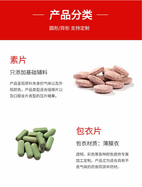 中藥壓片糖果OEM代工項(xiàng)目介紹